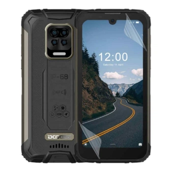 Антишпион приватная плёнка гидрогелевая для смартфона Doogee S59 противоударная прозрачная
