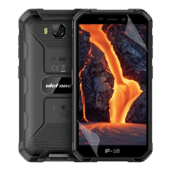 Антишпион приватная плёнка гидрогелевая для смартфона Ulefone Armor X6 Pro противоударная прозрачная