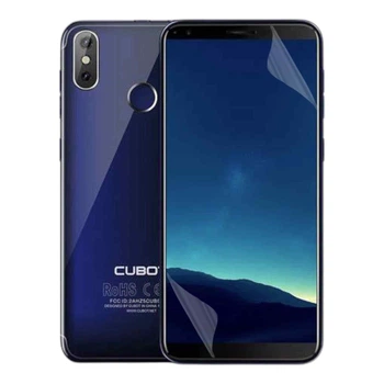 Антишпион приватная плёнка гидрогелевая для смартфона Cubot R11 противоударная прозрачная