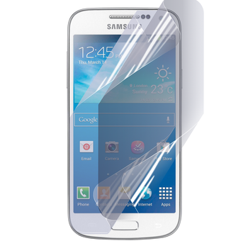 Антишпион приватная плёнка гидрогелевая для смартфона Samsung Galaxy S4 mini I9192 Duos противоударная прозрачная