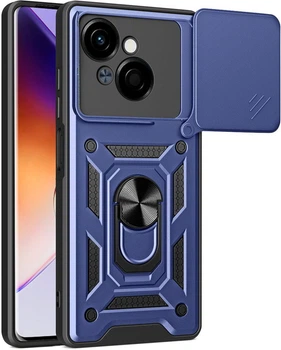 Чехол с защитой камеры 3DGuard Tecno Spark Go 1 Blue (40436-28)