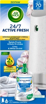 Автоматичний освіжувач повітря Air Wick Active Fresh Ранкова свіжість та квіти орхідеї (5908252018284)
