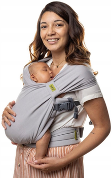 Nosidełko dla dziecka Boba Bliss Grey (817579014983)