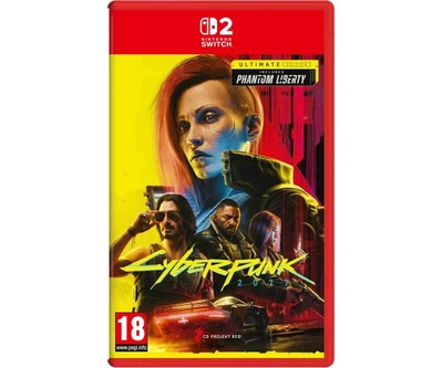 Игра Cyberpunk 2077 Ultimate Edition (украинские субтитры) (Nintendo Switch 2)