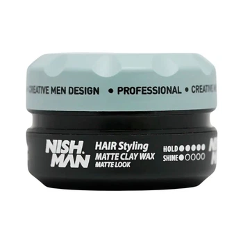 Матовая глина для укладки волос Nishman Matte Clay М10 150 мл