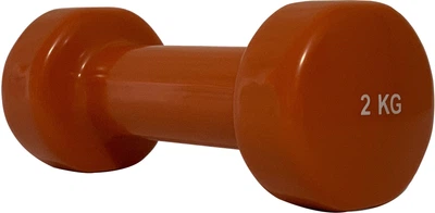 Гантель вінілова Stein 2 кг Коричнева (DB3012-2brown)