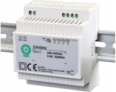Трансорматор до ламп POS DIN Rail PSU 5V/8A (DIN60W5)