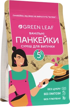 Смесь для выпечки Green Leaf Ванильные панкейки ДП 300 г (0.3 кг) (4820236270215)