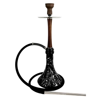 Кальян Aroma Hookah X-Ray Wood Brown Craft Crystal Black
