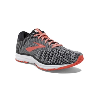 Кросівки жіночі Brooks REVEL 2 W 36.5 (6.0US) Black/light grey/coral (1202811B072)