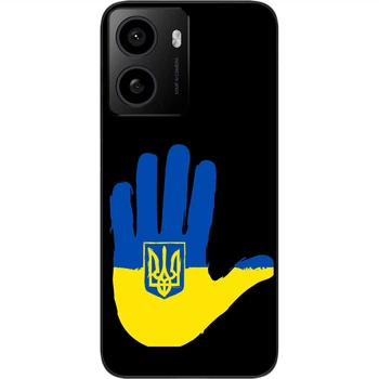 Силиконовый чехол SMTT для HMD Pulse с картинкой Рука с гербом