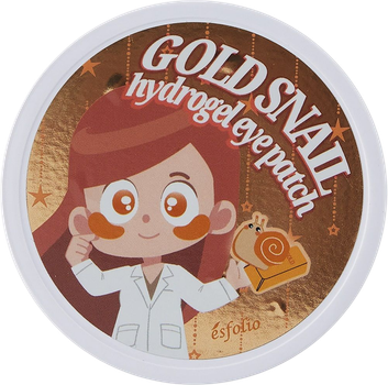 Zestaw płatków pod oczy Esfolio Gold Snail hydrożelowe 60 szt (ZES8809386880792)