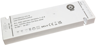 Блок живлення POS LED Driver 12В/5A C8 L813/L815 FTPC60V12-VFC-B (5902135152430)