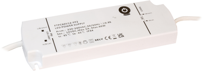Блок живлення POS LED Driver 12В/5A CV IP44, II-gen FTPC60V12-FP2 (5902135154526)