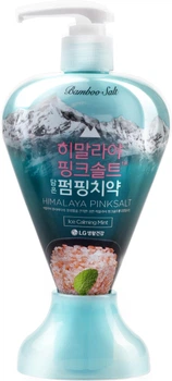 Зубна паста із рожевою гімалайською сіллю LG Periore Pinksalt Pumping Ice Calming Mint Крижана заспокійлива мята 285 г (8801051018097)