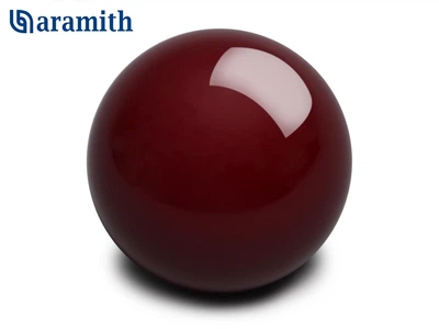 Биток шар бильярдный Aramith 68мм бордовый