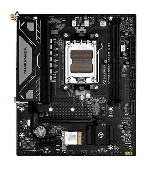 Материнська плата am5 Maxsun Challenger b650m wifi v2, b650, 2xDDR5, Int.Video (cpu), 3xSATA3, 1xM.2, 1xPCI-E 4.0 x16, 1xPCI-E 3.0 x1, alc818,2 bt4.2, 4xUSB3.2/2xUSB2.0, dp/hdmi, Micro atx
