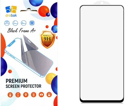 Захисне скло Drobak Black Frame A+ для Motorola Moto G05/Moto G15/Moto G15 Power/Moto E15 Black (595935)