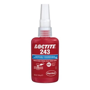 Фіксатор різьби Loctite 243 50 мл анаеробний, середньої міцності 1335863