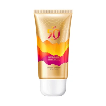 Сонцезахисний крем SPF50+ PA+++ з алое, ехінацеєю та гіалуроновою кислотою 50г RUNKEYING (144)