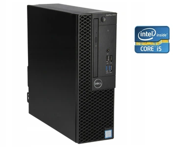 ПК Dell OptiPlex 3050 SFF / Intel Core i5-7400 (4 ядра по 3.0 - 3.5 GHz) / 8 GB DDR4 / 2000 GB SSD / Intel HD Graphics 630 / Win 10 б/у