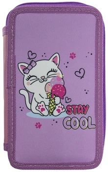 Пенал Class Сool Kitten 2 отделения пустой (25302C) (8591662053029)