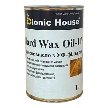 Напольное масло с твердым воском и УФ-фильтром HardWax Oil UV 0,5 Прозрачная