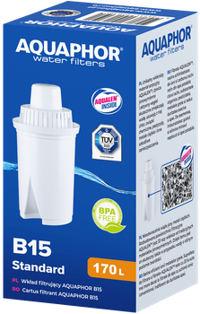 Wkład do dzbanków filtrujących Aquaphor B15 (519417)