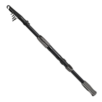 Спиннинг телескопический Okuma SF24333-3.6 3.6м, в сложенном 62см, 10-30г, стекловолокно Черный