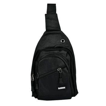 Сумка через плечо Fashion R95218 30х17.5см, водостойкая Черный