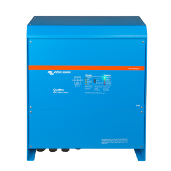 Гібридний інвертор із чистою синусоїдою Victron Energy Quattro 48/15000/200-100/100, 1 фаза, 12 кВт, 48 В, 200A, VE.Bus, Blue
