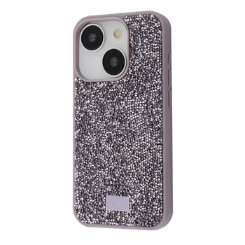 Защитный чехол для iPhone 16 Pro Max, Bling World Rock Diamond, термопластичный поликарбонат, Gray titanium