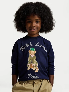 Дитячий лонгсліва для хлопчика Ralph Lauren 327875834 86 см Синій (1159839370)
