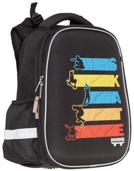 Рюкзак Class SchoolCase Skate 2 отделения 38х29х16 см Черный (8591662251609)