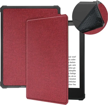 Чехол обложка для Amazon Kindle Paperwhite 5 M2L3EK M2L4EK 11th Gen 6,8" Автовключение/выключение Red