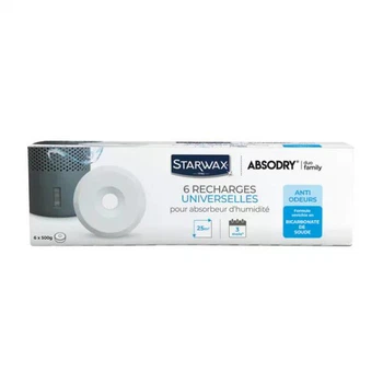 Картриджи сменные Starwax Absodry Duo Family 6 шт (3365000010877)