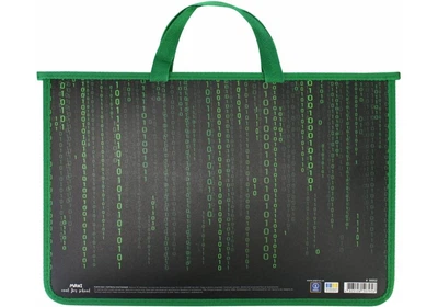 Портфель пластиковий А4, на блискавці MX30052 Maxi
