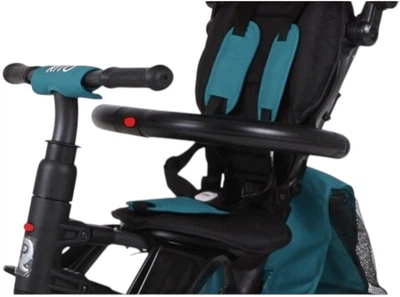 Rowerek trójkołowy Qplay Rito Eva Plus Green-blue (0686268625119)