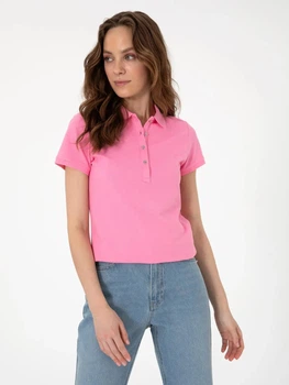 Поло женское Pierre Cardin G022SZ011-000-2171046(Pembe) L Розовое (8683859090259)