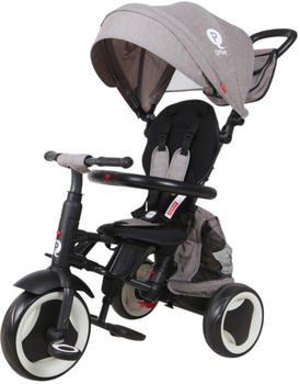 Триколісний велосипед Qplay Rito Eva Plus Grey (0686268625102)