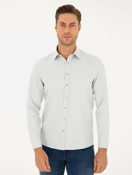 Рубашка мужская Pierre Cardin G021GL004-000-2084750(Gri) 2XL Серая (8683857909867)