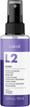 Двофазний кондиціонер Lakme L2 Blond для світлого та сивого волосся 100 мл (8429421455435)