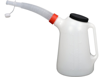Lejek plastikowy Yato warsztatowy z pokrywką 5 l (YT-06985)