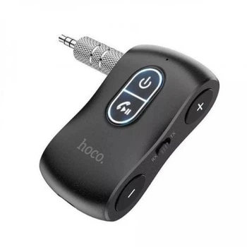 Беспроводной адаптер Bluetooth Hoco E73 Pro FM-модулятор AUX Black