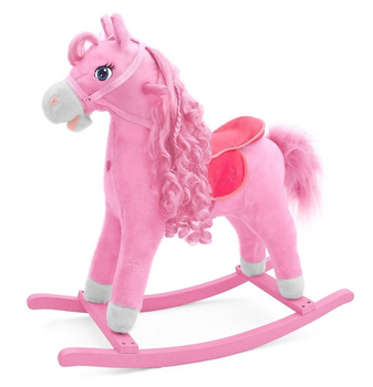 Konik na biegunach Milly Mally Princess róż (5901761120318)