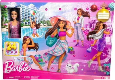 Kalendarz adwentowy Barbie Fashionistki HKB09 (194735098842)