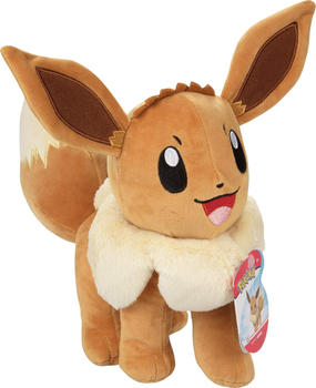 Maskotka Jazwares Pokemon Eevee 30 cm PKW2456 (191726404088)