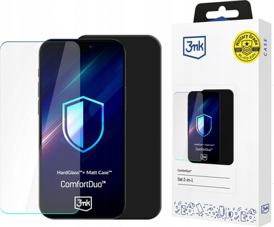 Zestaw 3MK ComfortDuo do Samsung Galaxy M15 5G Black (5903108606974)