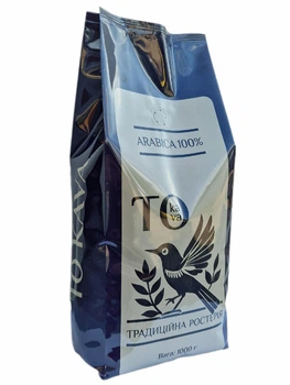 Кава в зернах To Kava Arabica 100 % 1 кг