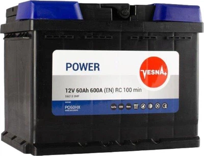 Аккумулятор 60 Ah/12V Vesna Power 242x175x190 415 162